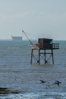 # 3 - Carrelet et Fort Boyard vu de Fouras (France / Charente-Maritime (17))